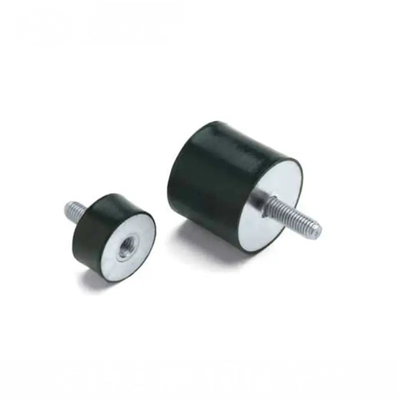 1pcs M3 M4 M5 M6 Rubber Shock Mounts Dia 8/10/15/20/25mm Metal Anti Vibration Bobbin Isolator Damper Type VE