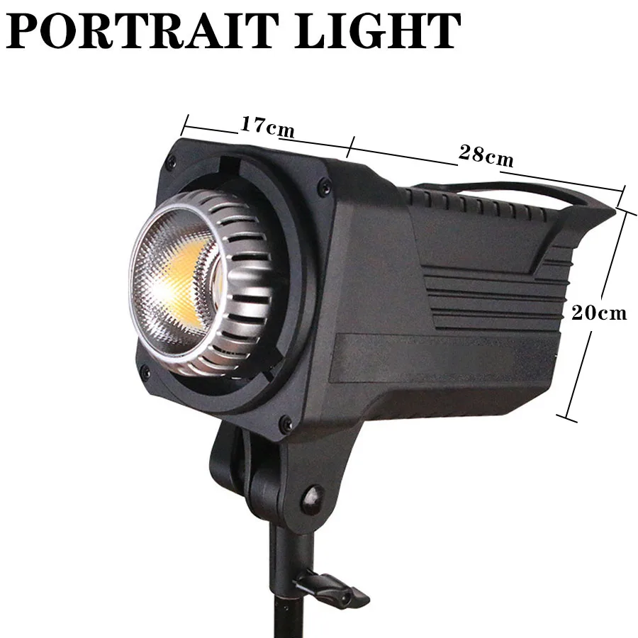 300W Bi LED Video Light with 2.4G Control, CRI90+/Bowens Mount Continuous Output Lighting for Studio Photograpny/Video Record