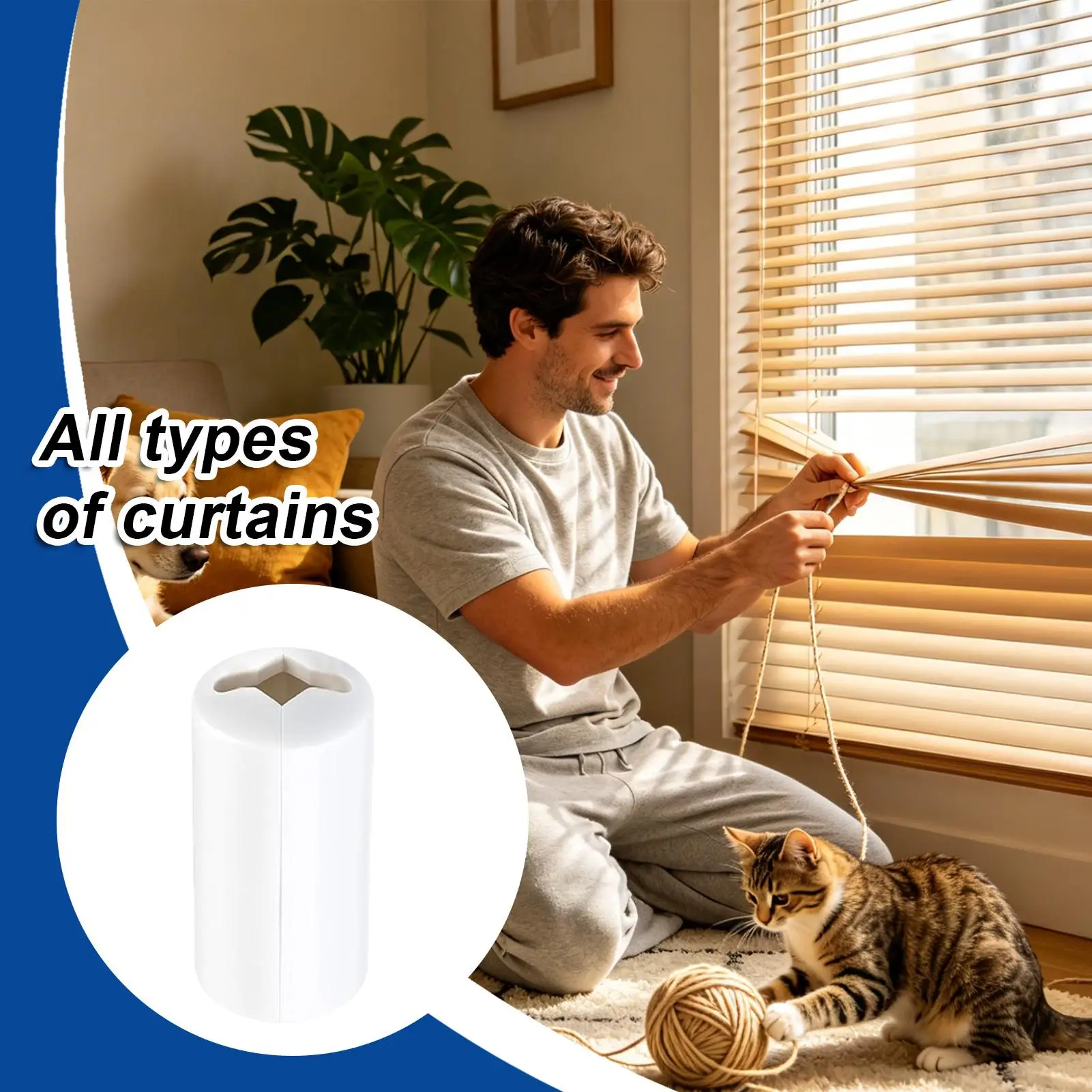 Cord Condensers For Window Blinds 10 Pieces Anti Strangulation Condenser Pull Cord End For Household Blackout Shade Living Room