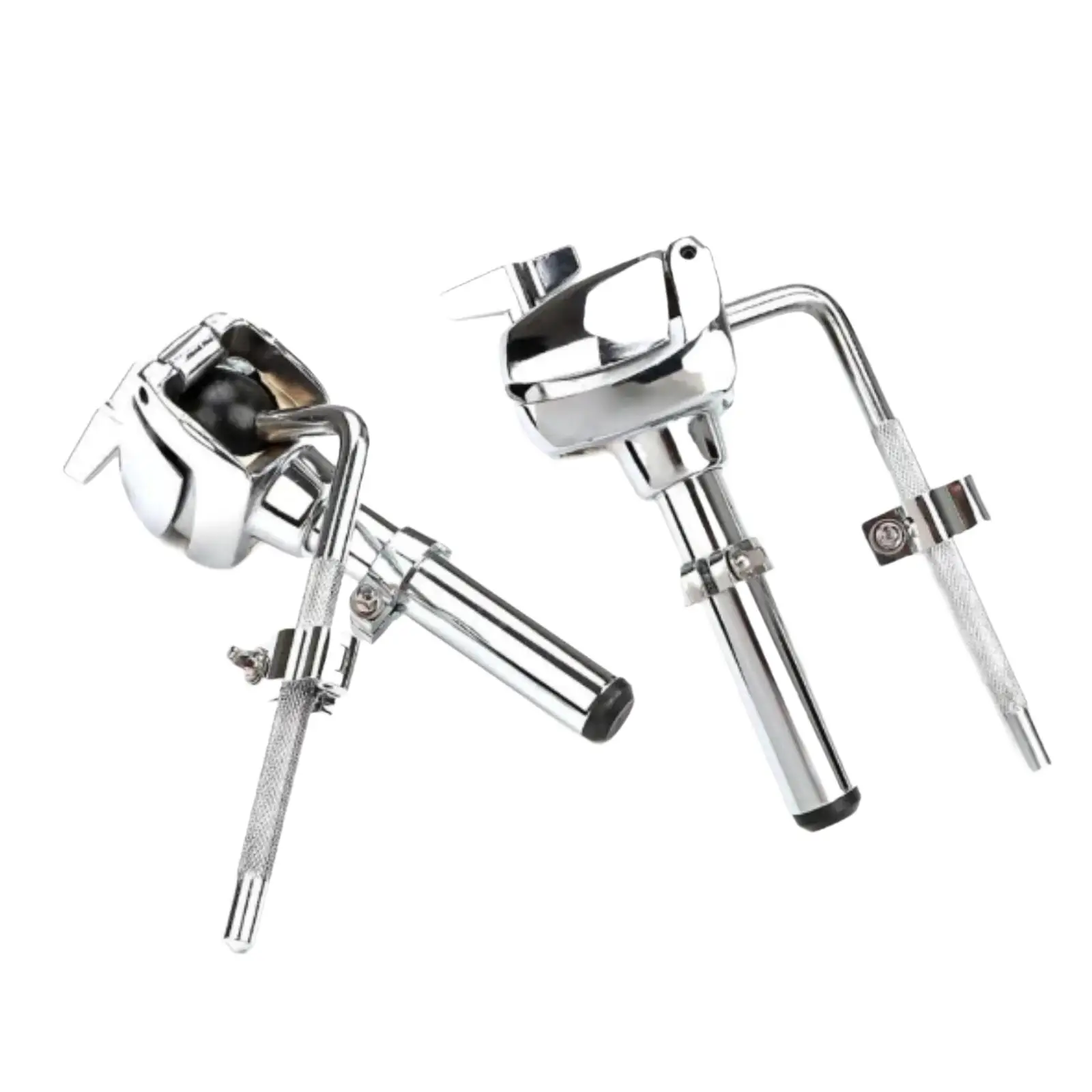 Rack Tom Mount Drum Bracket Clamp Style Zinc Alloy Support with Adjustable Tightening for Drum Kit