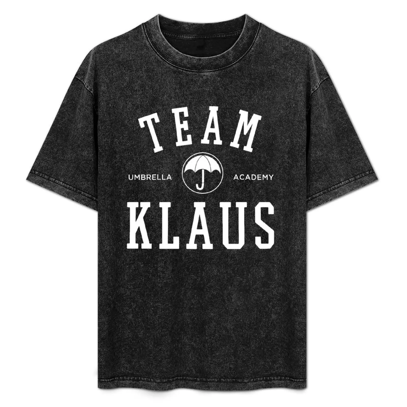 

TEAM KLAUS THE UMBRELLA ACADEMY T-Shirt Fashion Casual Short Sleeve T-Shirt