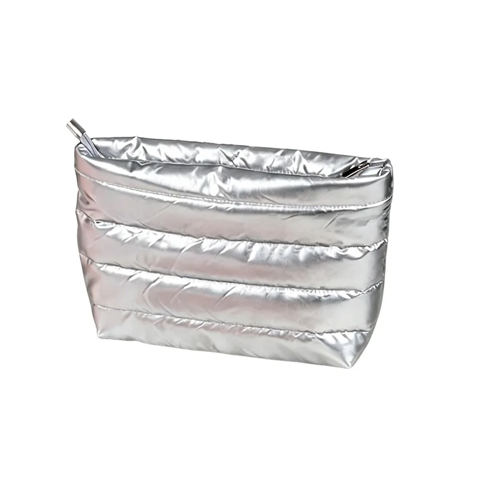 Fashion Large Capacity Makeup Bag Solid Color Waterproof Cosmetics Bag Toiletry Organizer Women