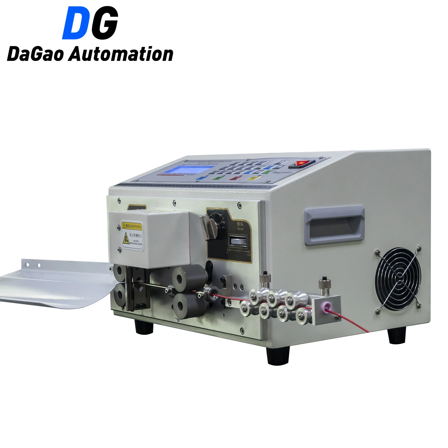 2026 Fully Automatic Computer Multifunction High-capacity Double Wire Cable Cutting Stripping Machine AC220V/110V 50/60Hz