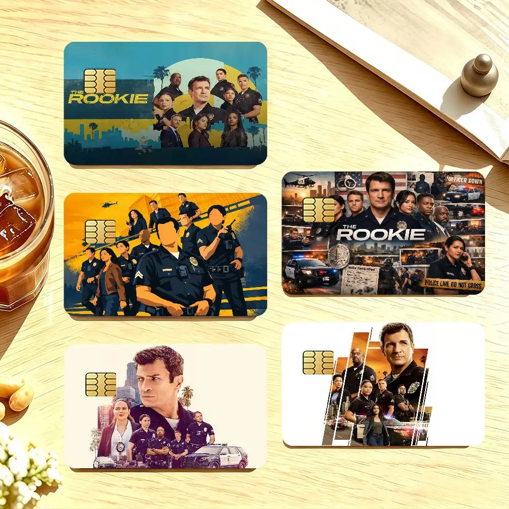 Classic TV The Rookie Credit Card Public Transportation Cards Protective Sticker Waterproof Card Face Decoration 4PCS