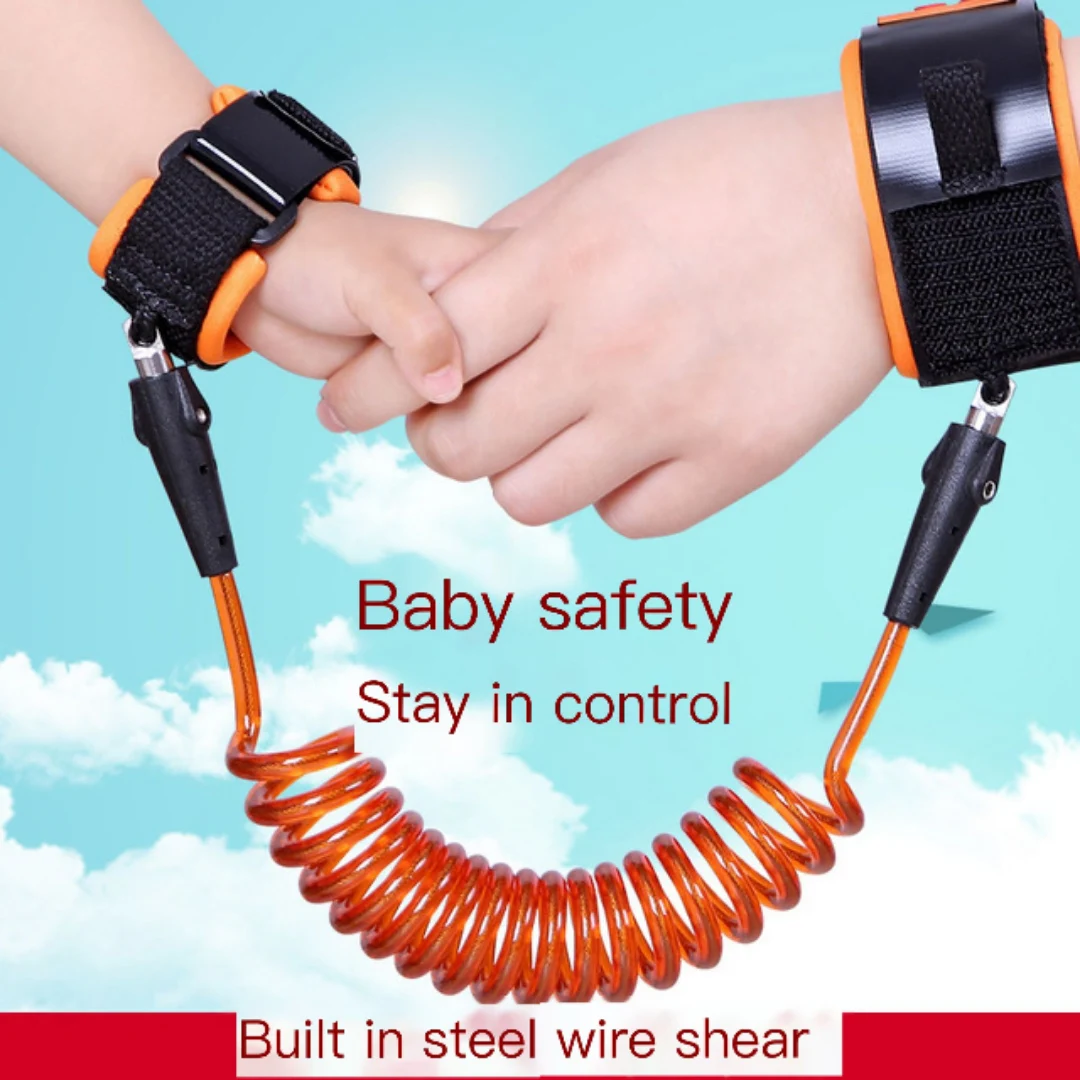 Traction Rope Toddler Baby Kids Safety Harness Cut Continuously Child Leash Anti Lost Wrist Link Traction Rope New Hot