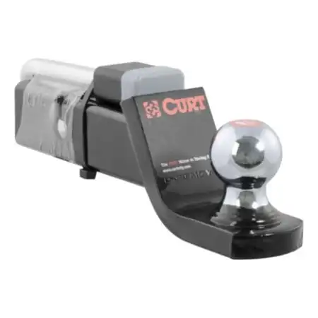 

Крепление сцепного устройства прицепа, шарик 2-дюймовый, замок, подходит для 2-дюймового приемника, 7700 фунтов, капля 2 дюйма