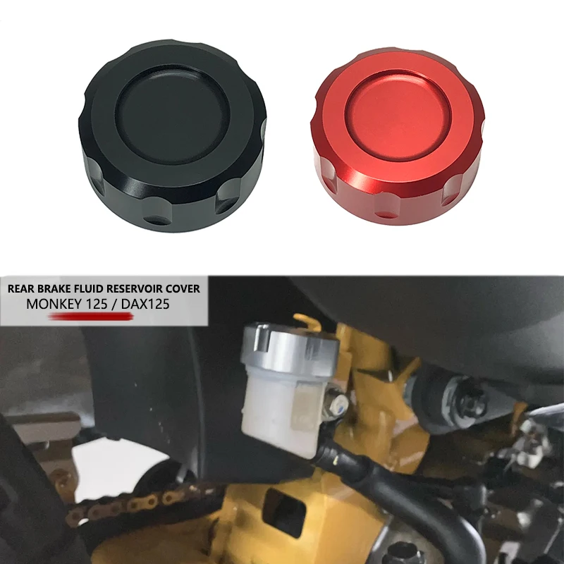 

For HONDA MONKEY125 otorcycle Rear Brake Fluid Reservoir Guard Cover Protector Monkey 125 DAX125 DAX 125 2018-2023 2021 2022 M