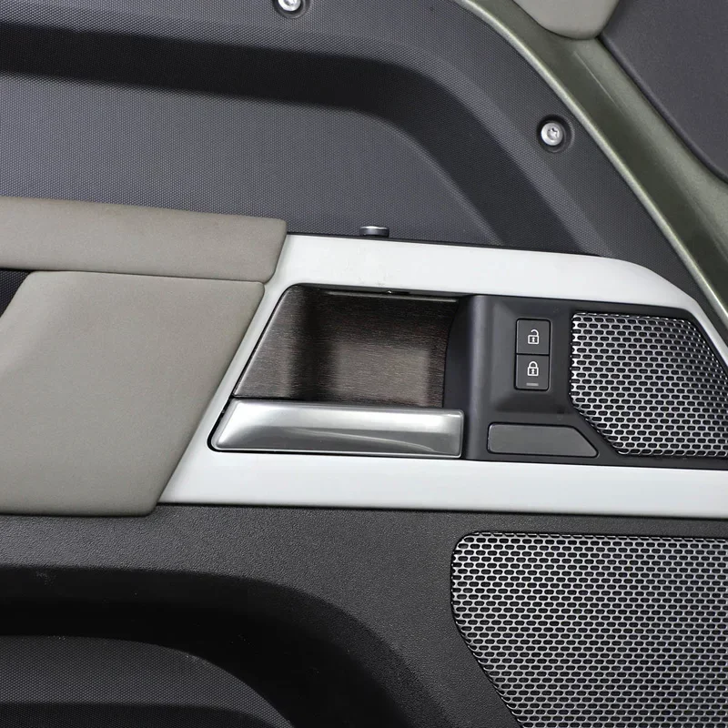 

For 2020-2025 Land Rover Defender 90 110 ABS car styling car interior door bowl decorative cover protection sticker auto parts