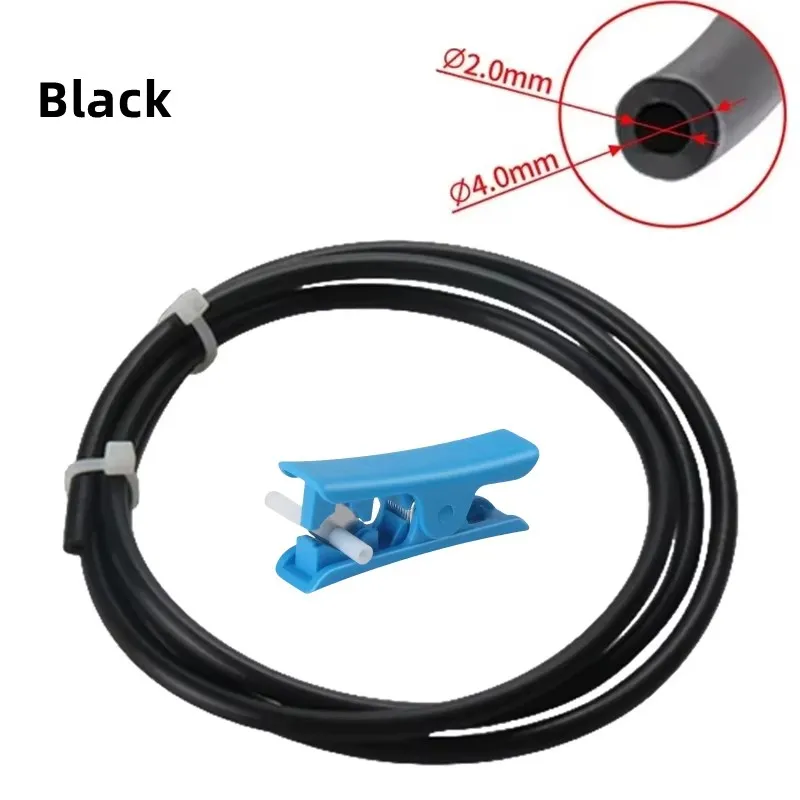 1/2/4M Bowden-Extruder PTFE-Schlauch für J-Head Hotend V5 V6 1,75mm Filament ID 2mm AD 4mm Teflonrohr für Ender 3 3D-Drucker-Teile