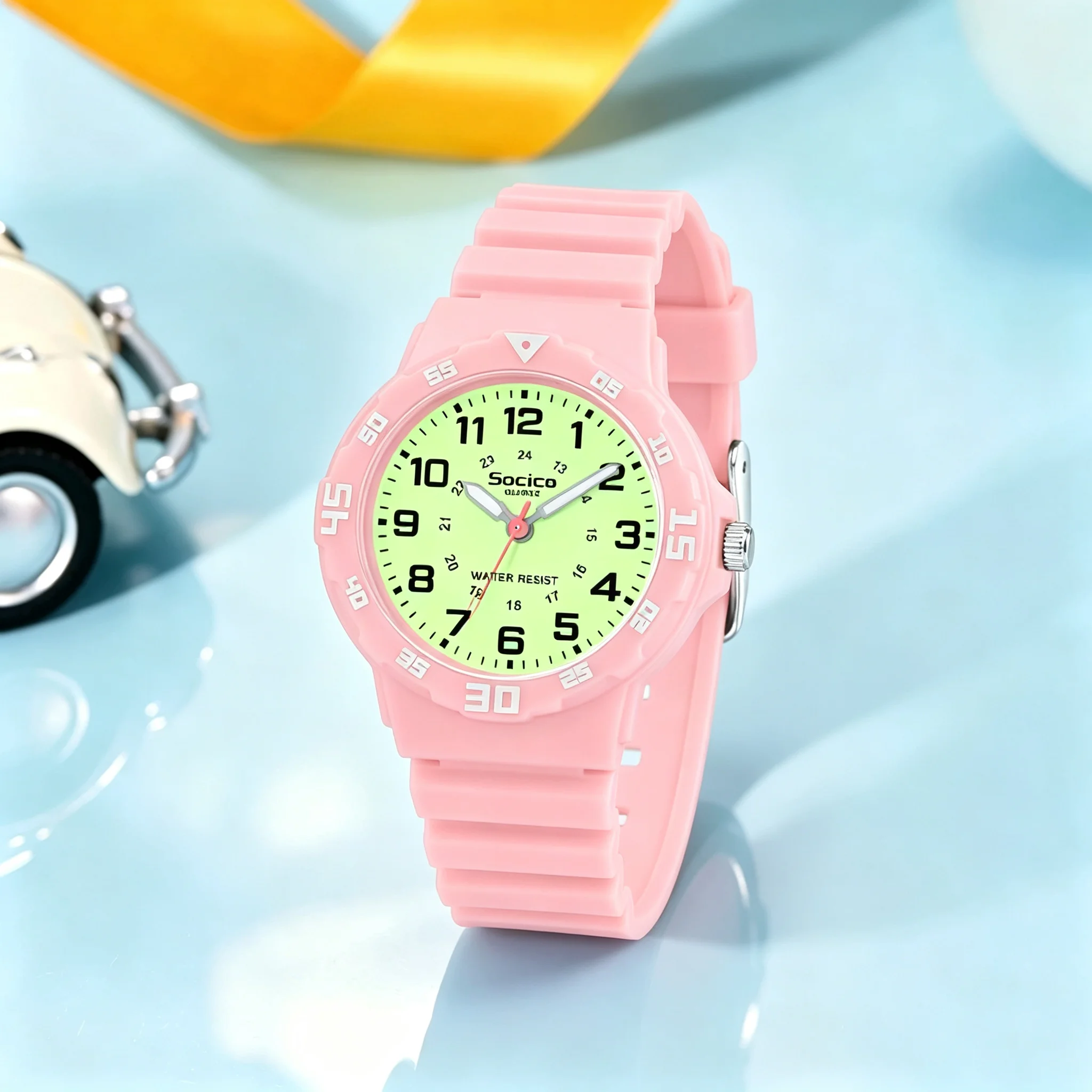 SOCICO Student Sport Watches For Kids Colorful Electronic Watches Waterproof Clock Children Digital Watch For Boys Girls