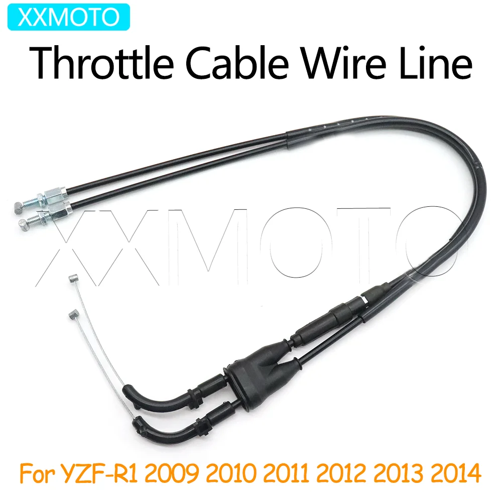 

YZF R1 Throttle Cable Wire Line For Yamaha YZFR1 2009 2010 2011 2012 2013 2014 YZF-R1 Steel Wire Motorcycle Accessory