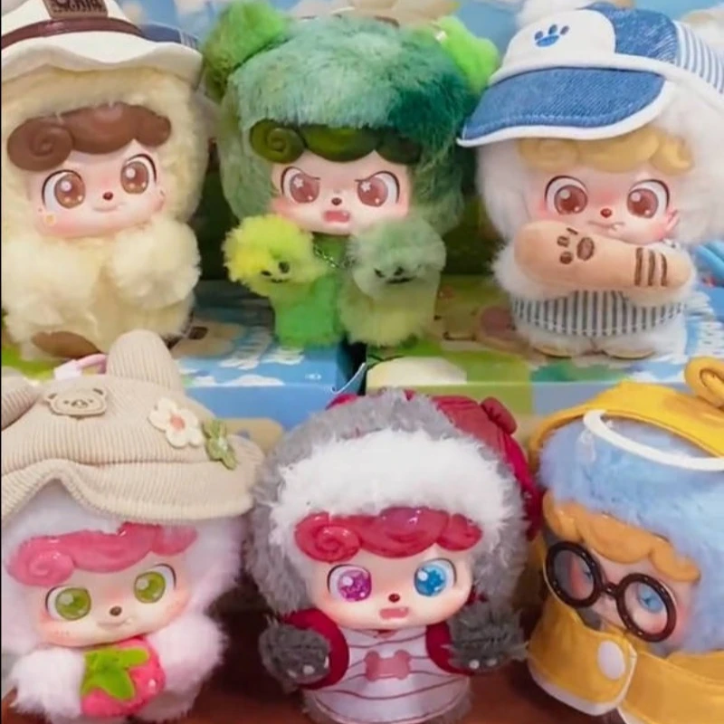 Q.Kids 야외 활동 시리즈 블라인드 박스 Q.Kids 미스터리 박스 봉제 인형 귀여운 인형 소녀들을 위한 깜짝 생일 선물 장식