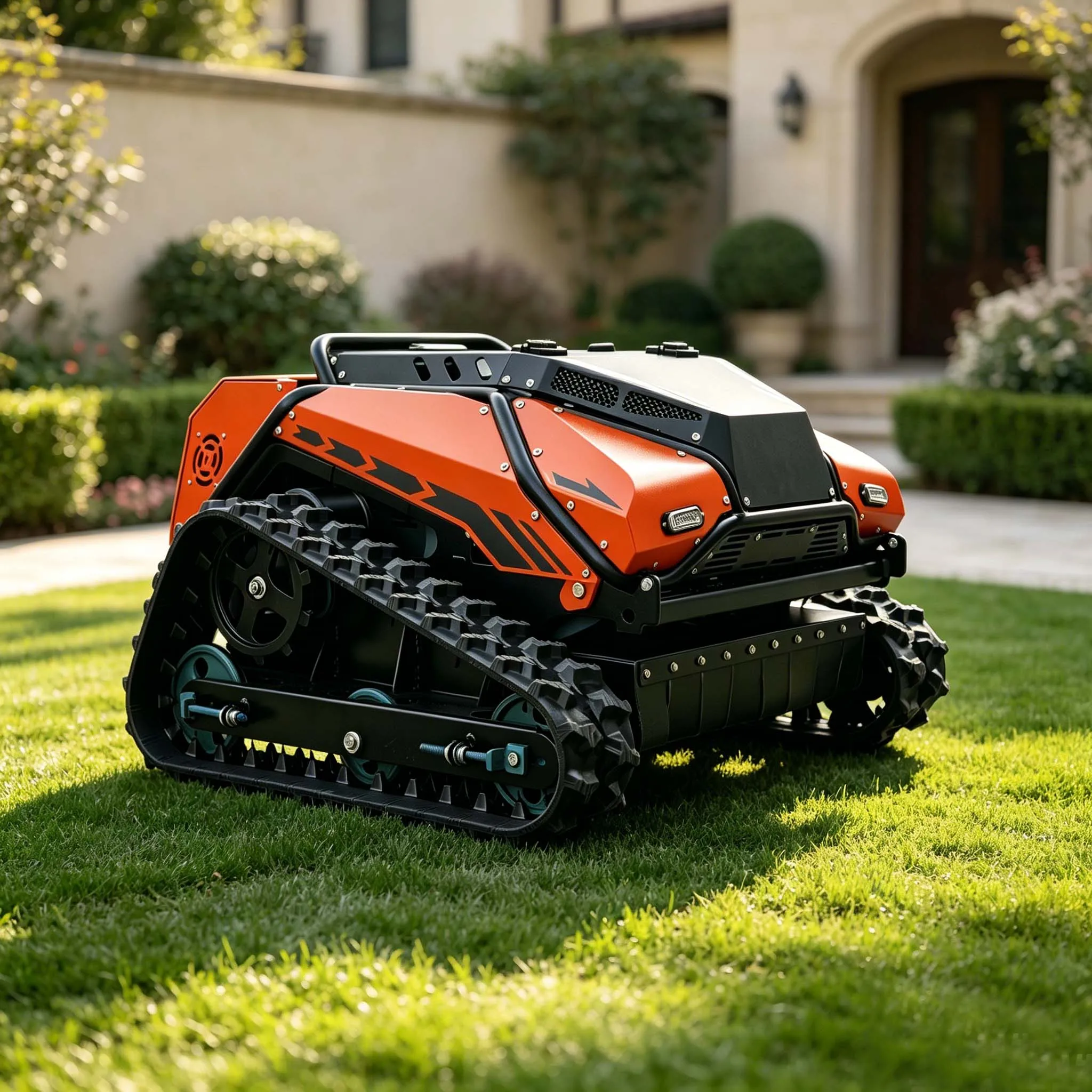 

Low Operating Cost One-click Start rc lawn mower robot lawn mower no wire gas lawn mower self propelled 12v