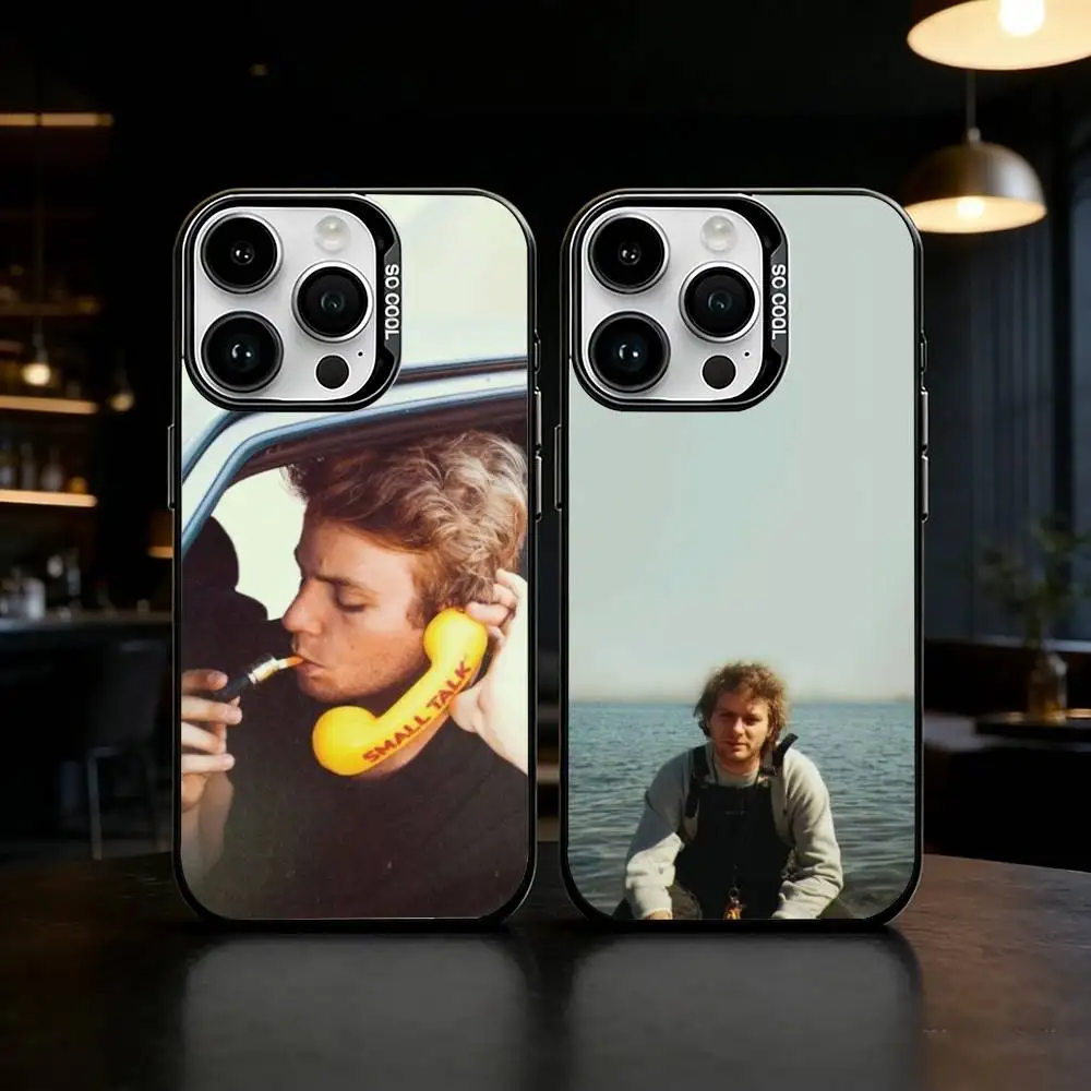 

Mac Demarco Phone Case Color Silver Shell For IPhone 17 16 15 14 13 12 11 Pro Max Plus