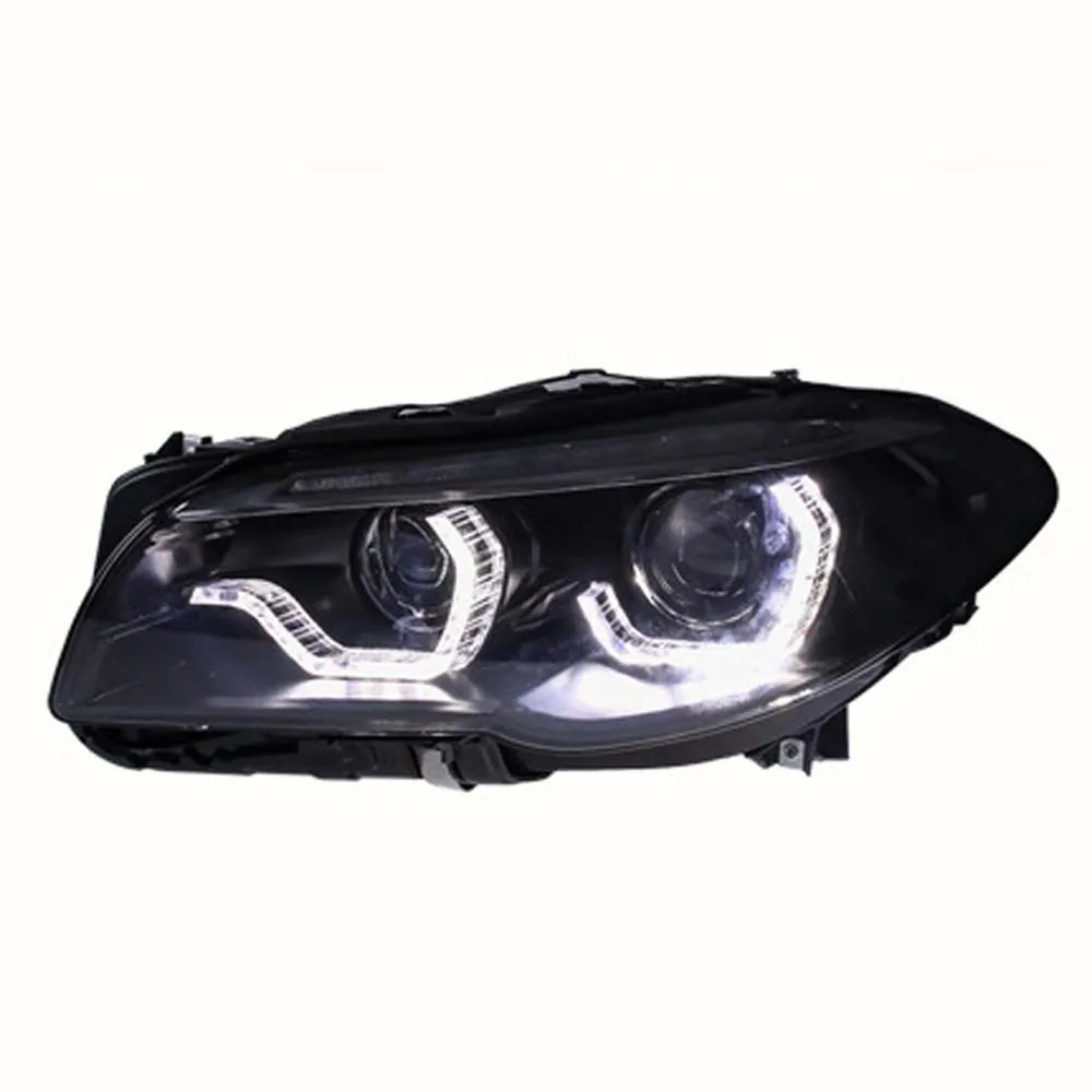 For BMW 5 Series F10 F18 2010-2013 Car Accessories Daytime Running Light Turn Signal Indicator Lighting Assembly Headlight