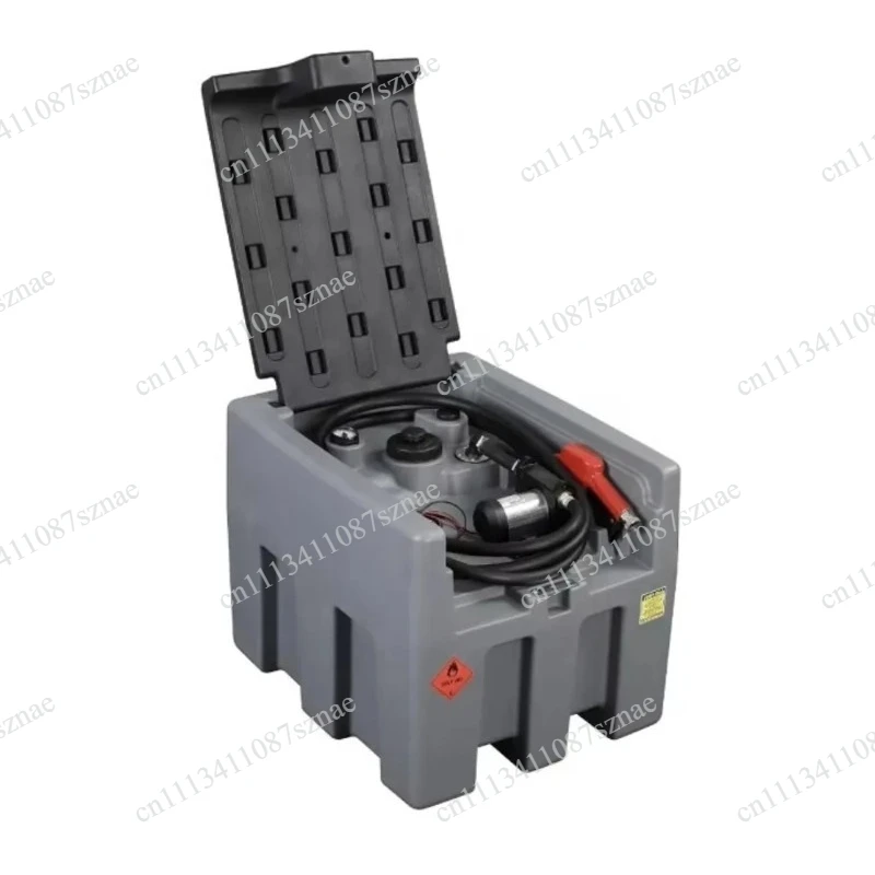 Mobile fuel tank with pump 200l/50 gallon diesel