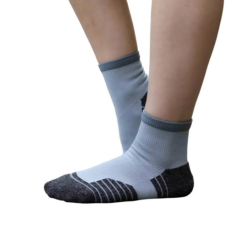 Crew Sports cyclisme séchage rapide gestion de l'humidité sport coton chaussettes Terry athlétique cyclisme équipage hommes femmes en plein air 3W516