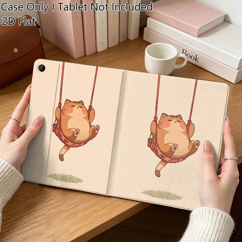 

Cartoon Cat Art Hot Gift For Samsung Galaxy Tab A7 A A8 A9 A11 S6 S11 10.1 10.4 10.5 Inch Lite PLus Soft Tablet Case