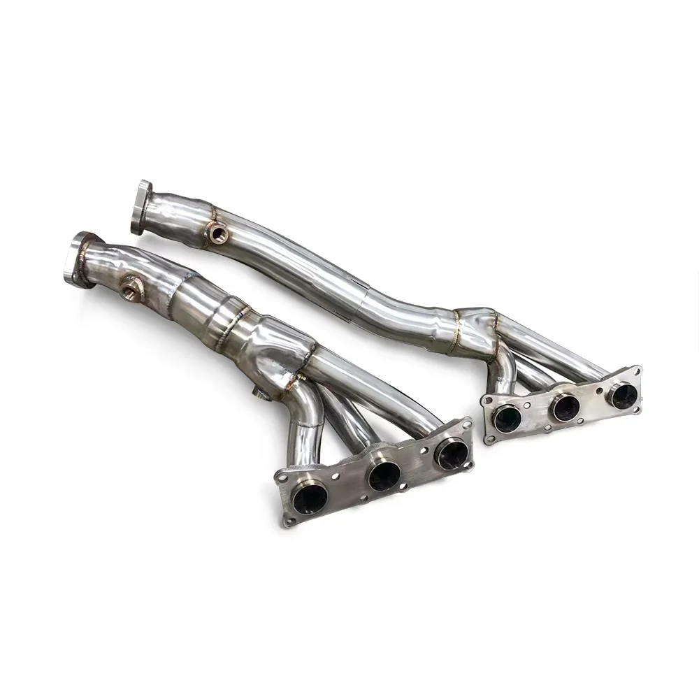 

304 Stainless Steel For 5 Series GT E61 N52 2.5/3.0 2009-2015 High-flow Exhaust Manifold For Car With Powerful Engine Sound