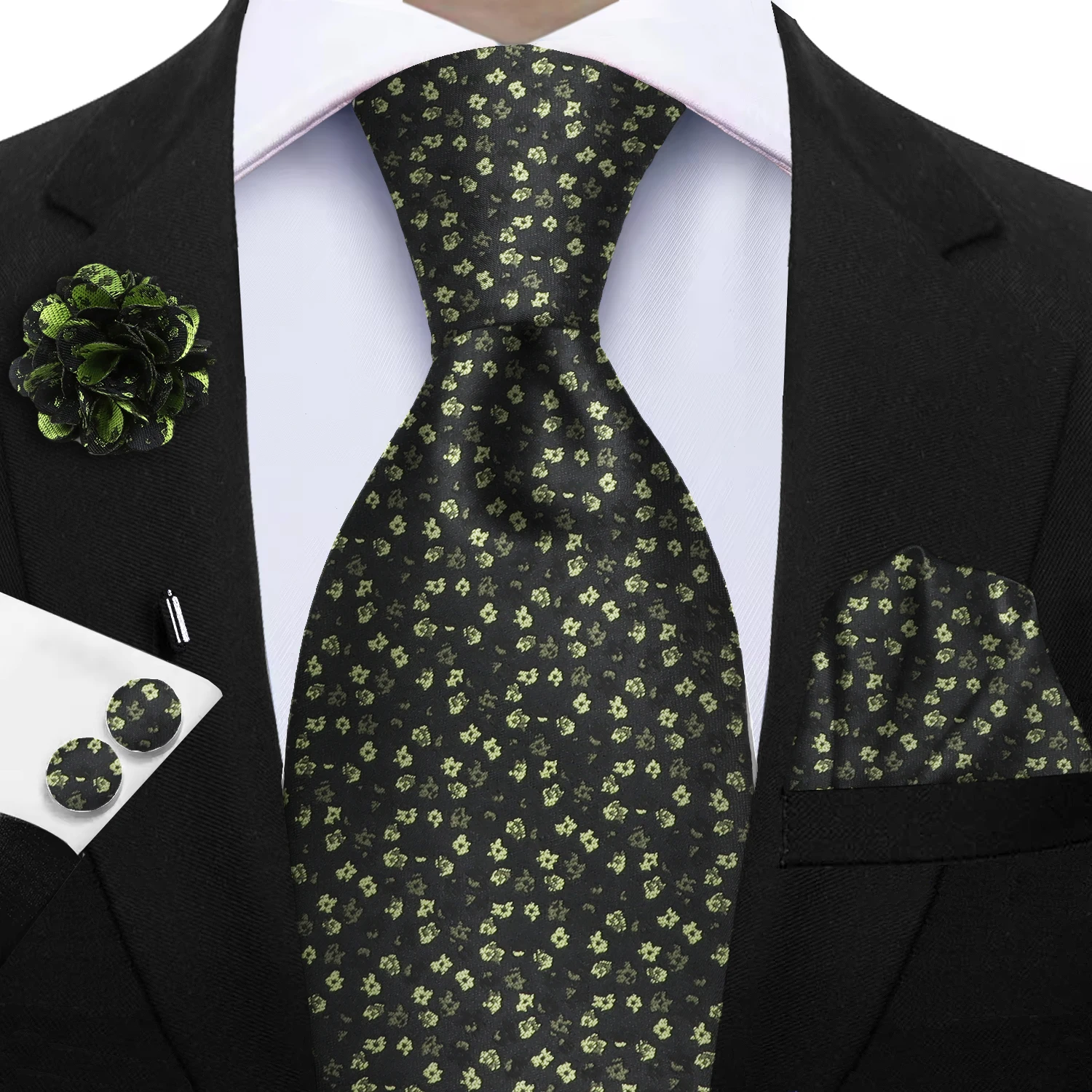 العلاقات الفاخرة الطاووس الأزرق الأرجواني ربطة العنق جيب مربع بروش مجموعة الرجال الزفاف التعادل دعوى اكسسوارات صالح مجموعة عطلة حزب هدية #5