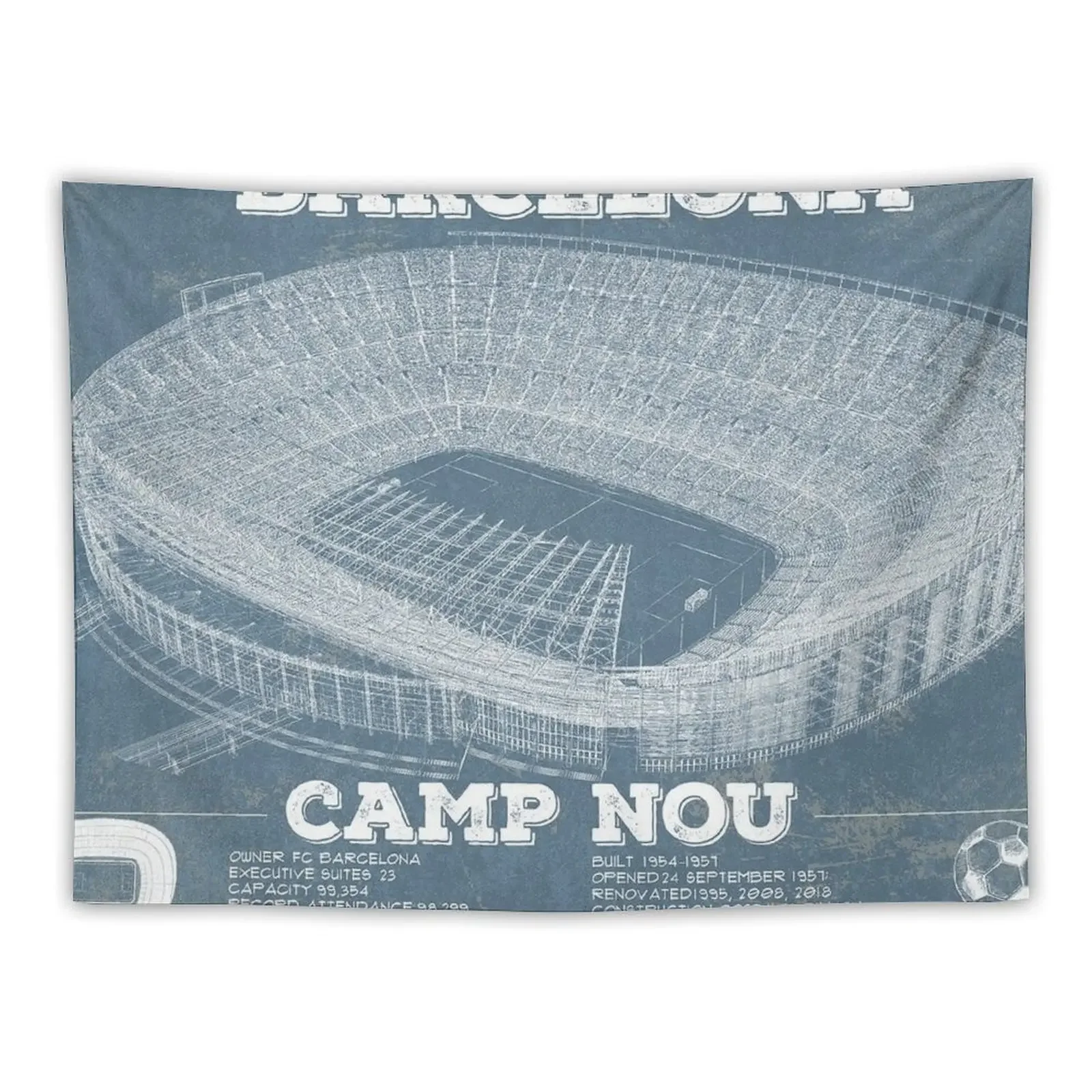 

Camp Nou Vintage Tapestry Room Decor Cute Bedrooms Decor Home Decorators Tapestry