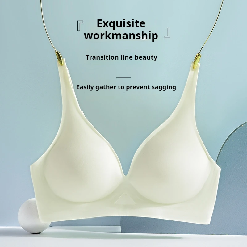 Wire Free Bra Brassieres Push Up Bralette Sexy Seamless Bras For Women Female Lingerie Woman Silky Underwear Intimate Sleepwear