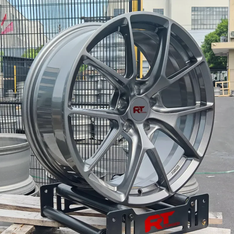Custom 17 18 19 20 Inch 5x120 5x114.3 5x130 Forged Wheels Lightweight Split 5 Spoke VS-5RS Rims for C8