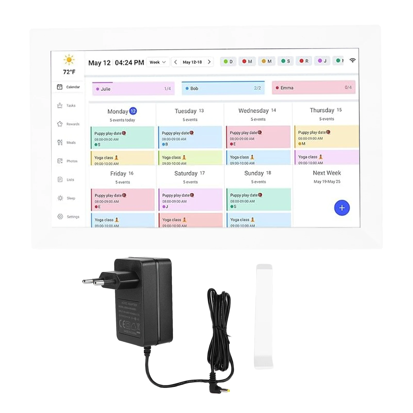 Slimme digitale kalender 1080P 15,6 inch touchscreen WiFi interactief display Digitale fotolijst Kalenderplanner met APP