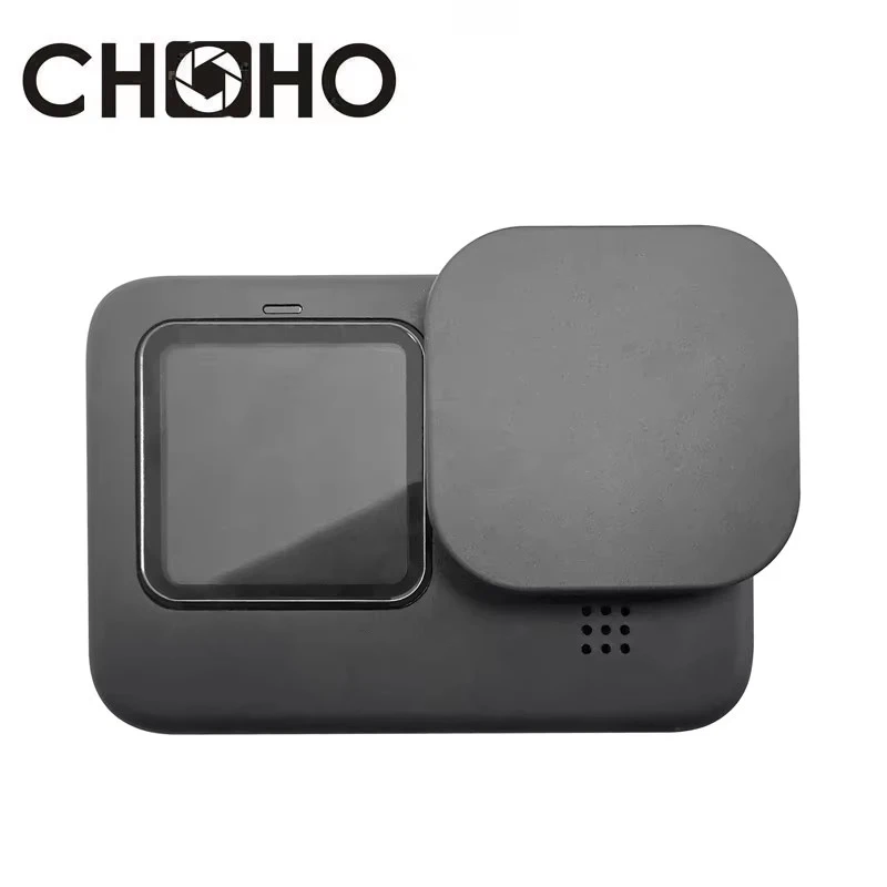 For GoPro 9 10 11 12 Black Lens Cap Hard Cover Plastic Lente Protector For Go pro Hero9 Hero 9 10 11 12 New Accessories