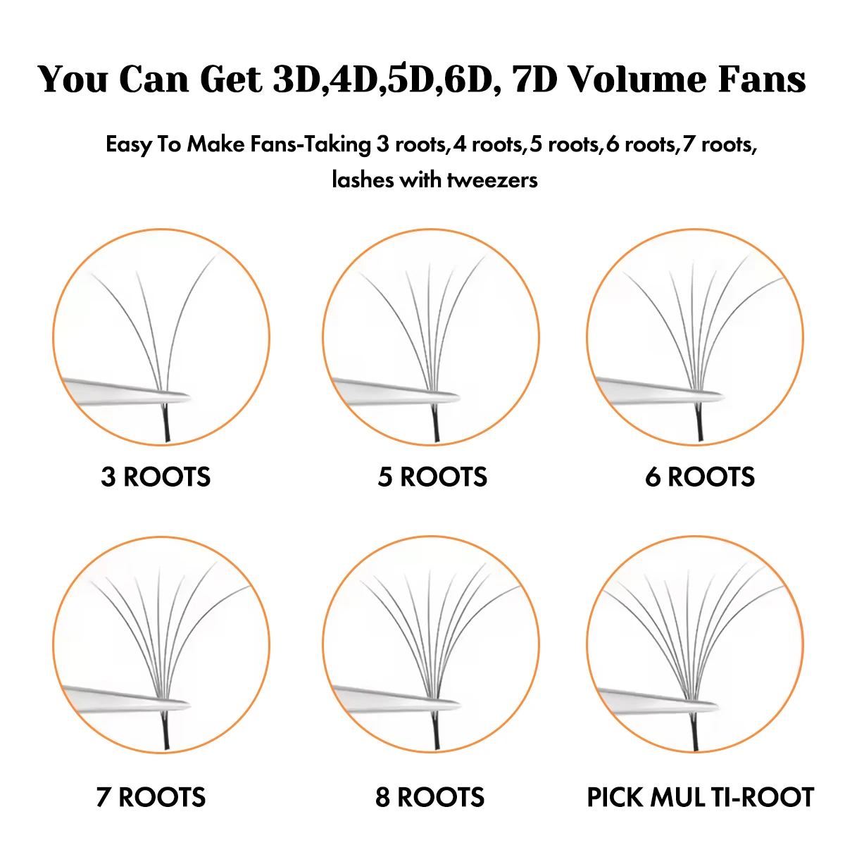 MASSCAKU 10 gevallen/partij Kasjmier Bloeiende Wimperverlenging 8-20mm Lengte Super Mat Zwart Premade Volume Fans Wimpers Makeup Tools