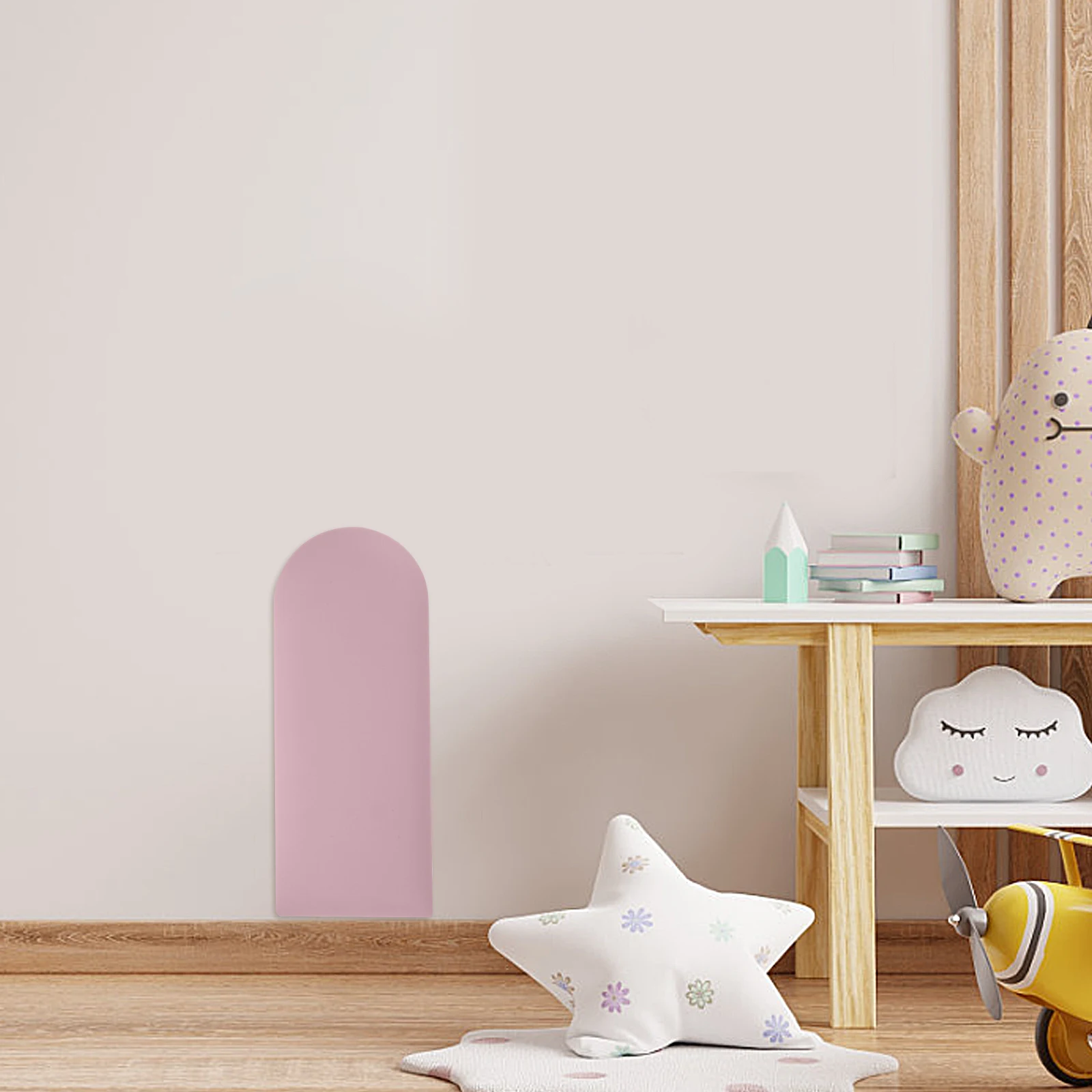 

Anti-Collision Padding 50Cm X 30Cm Soft Foam Kids Room Safety Playroom Protection Wall Pad For Nursery Bedroom Pvc Wall