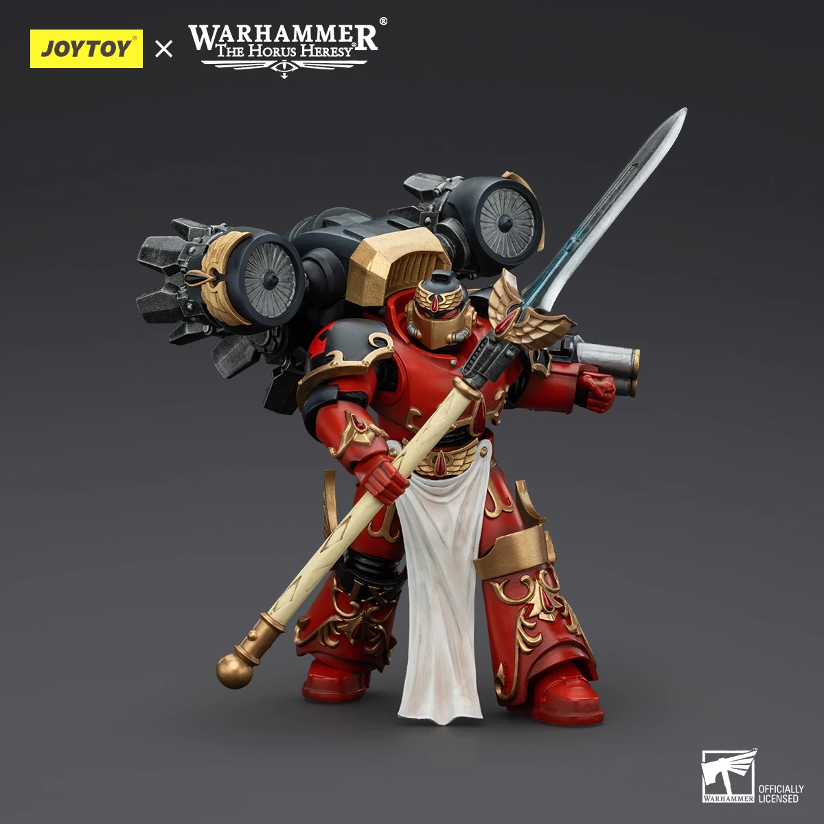 JOYTOY Warhammer The Horus Heresy Blood Angels Action Figure Dawnbreaker Cohort Joints Movable Figurine Collector Model Toy Gift