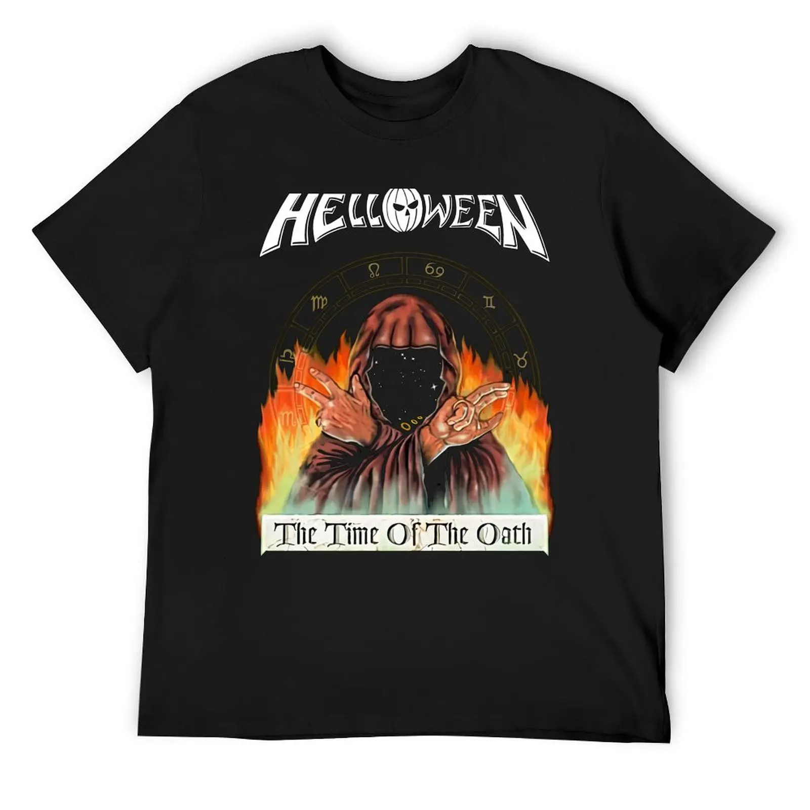 The Time of the Oath - Helloween T-Shirt oversized graphic tee quick-drying t shirts men