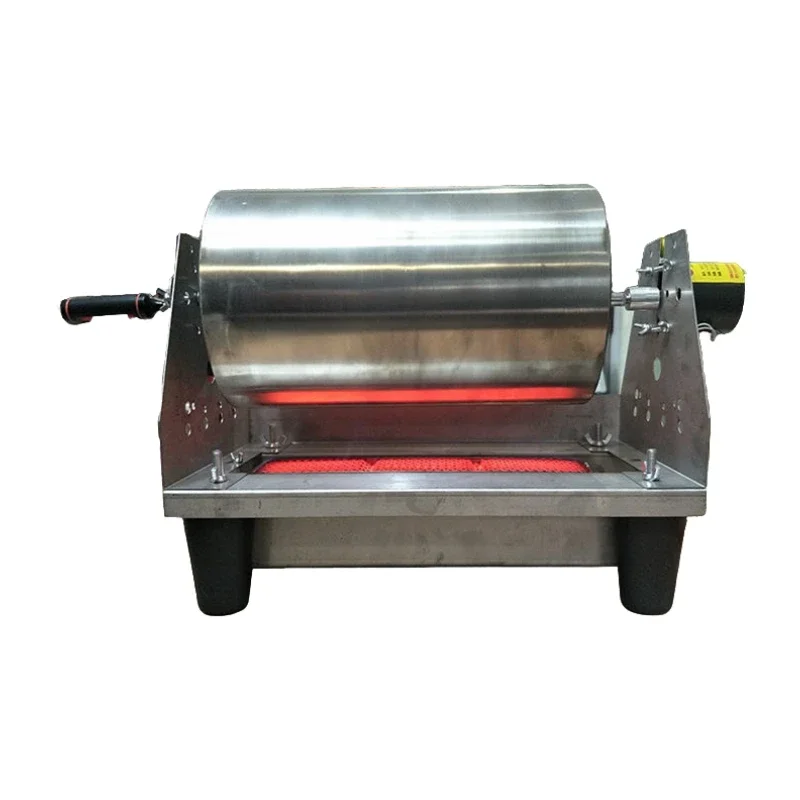 High Performance Industrial Gas Electric Manual Nuts Grain/cocoa Bean/almond Nut Roaster/peanut Roasting Machine