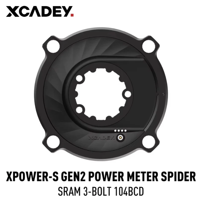 

XCADEY XPOWER-S Road Bicycle Bike MTB Spider Power Meter For SRAM ROTOR RaceFce Crank Chainring 104BCD 110BCD