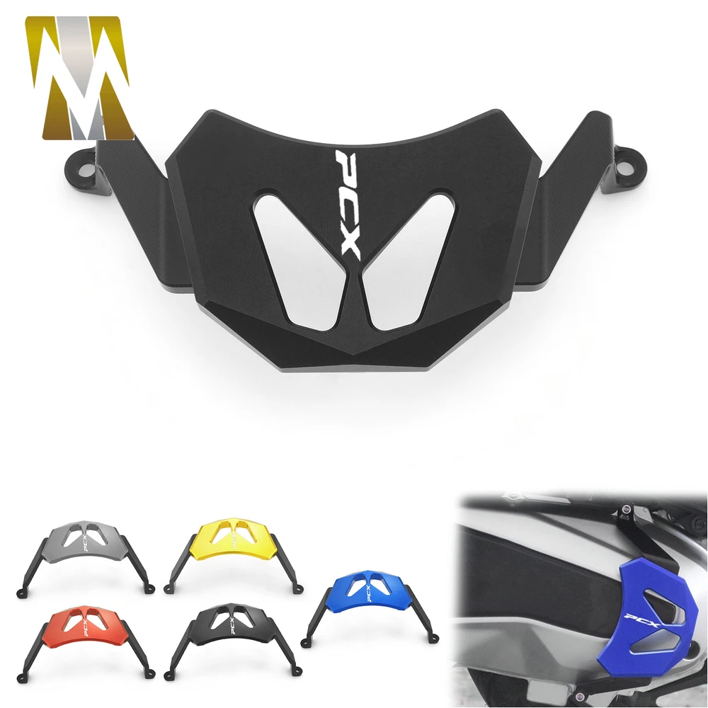 

For Honda PCX160 PCX 160 2021-2025 Motorcycle Engine Rear Rotective Cover Protective Anti-Collision Engine Hood Accessories