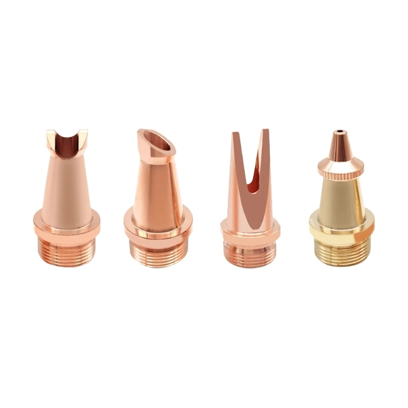 

5 шт., простое в обслуживании сопло для сварки, медная ручная насадка с резьбой режущая насадка для ручного сварочного