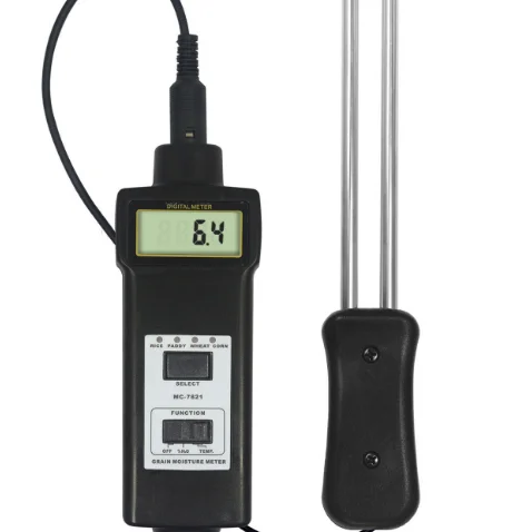 Digital Pin Type Grain Moisture Meter Tester for Paddy Rice Wheat Corn