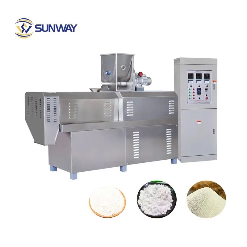 2026 Twin Screw Extruder Modified Starch Making Machine Pregelatinized Starch Production Line Oil Drilling Starch on Sale