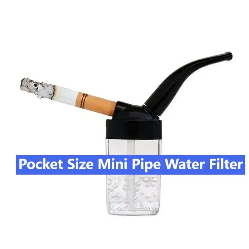 Smooth Puff Mini Pipe | Pocket-Sized Water Filtration for a Cooler, Cleaner Smoke