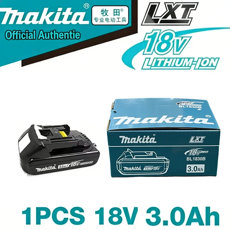 

Original Makita 3.0Ah for Makita 18V 3000mAh Battery BL1830B BL1850B BL1850 BL1840 BL1860 BL1815 Replacement Lithium Battery