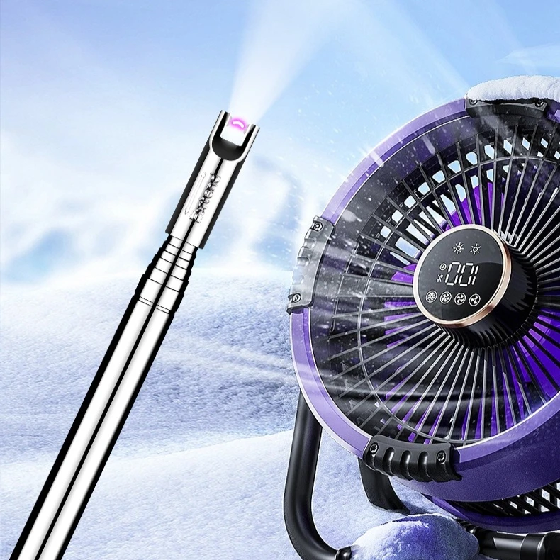 جديد جودة عالية اضافية طويلة أنبوب تليسكوبي الشاعل شحن البطارية مرات USB شحن قوس نبض أخف اكسسوارات السجائر