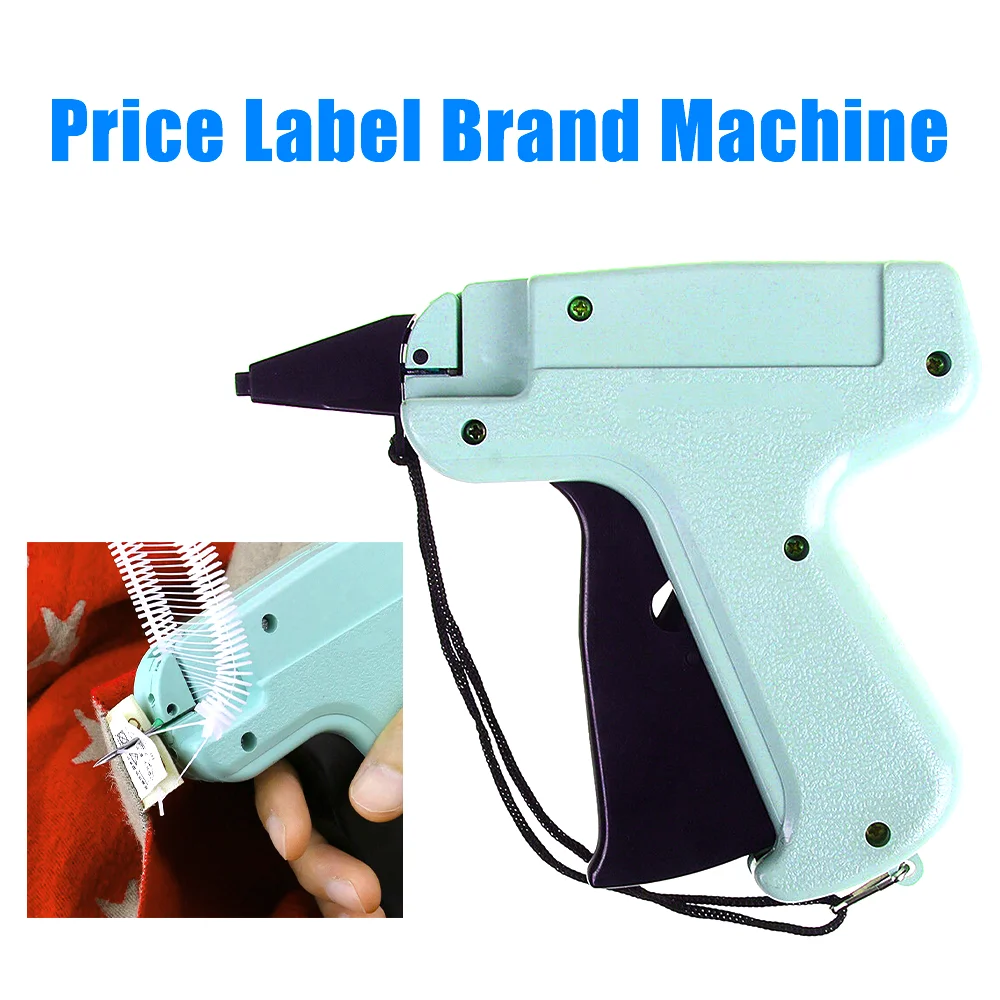 1set High-Speed Clothing Label Gun - 1000 Barbs, 5 Needles, DIY Apparel Tagging for Garment Price Tags