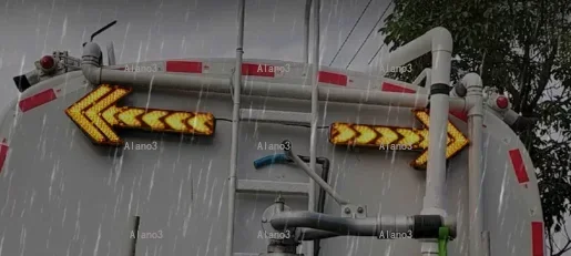 Car & Truck Arrow Warning Light - Traffic Orientation Indicator for Construction Sprinkler Trailer