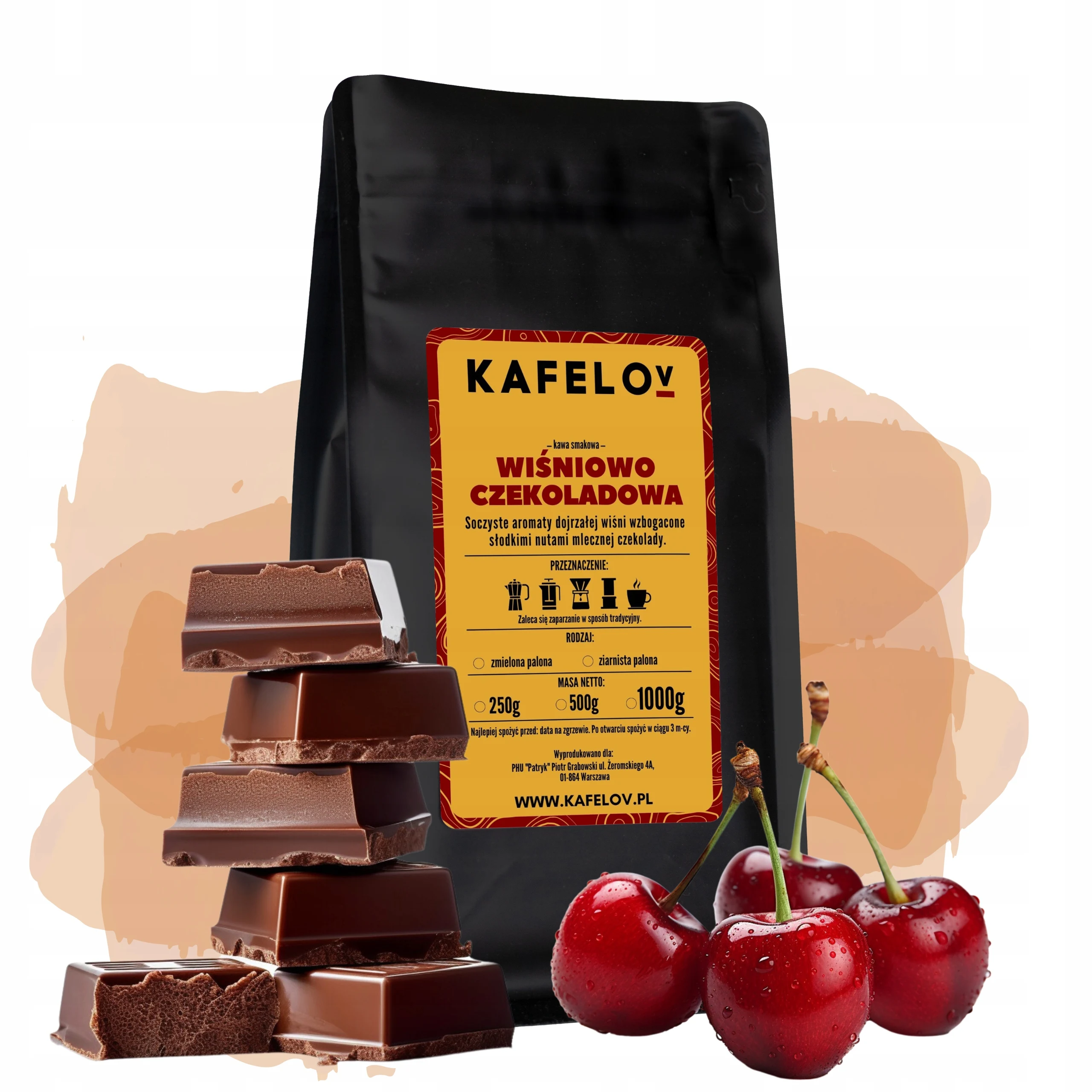 Kafelov SCHOKOLADENkaffee 250g Getreide