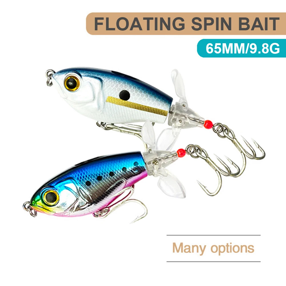 Whopper Plopper señuelo de superficie para lubina – 6,5cm