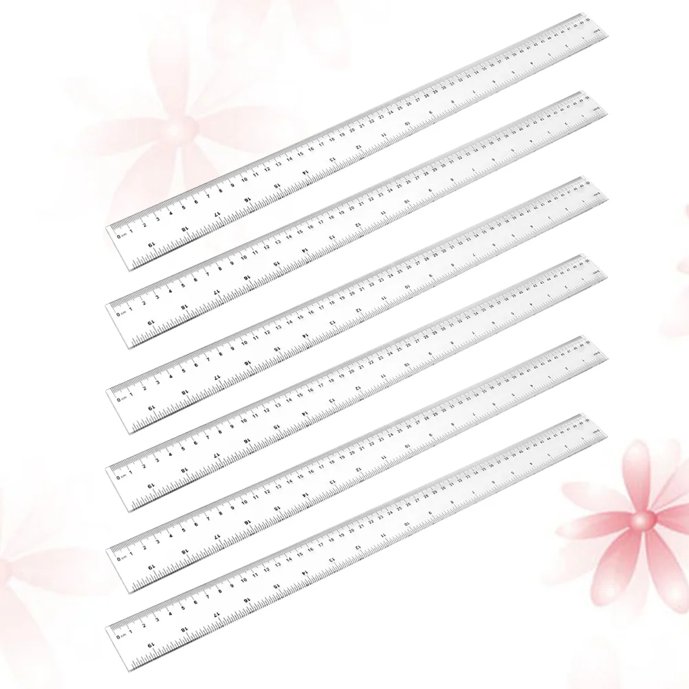 16 Pcs Tape Measuring Drafting Ruler Randoms Mini Scale for Student Drawing Straight Precision