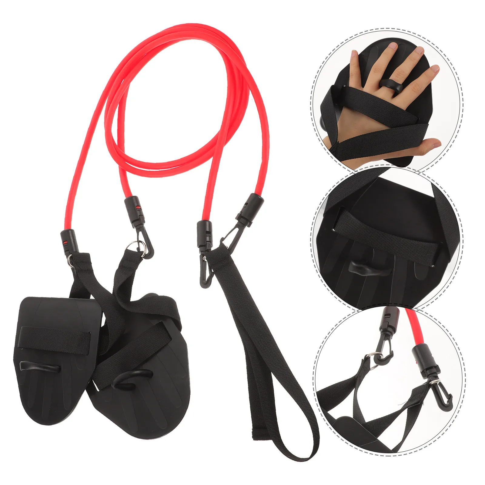 

Эластичная лента для плавания с сопротивлением для взрослых и детей, тренировочный пояс для плавания в бассейне, оборудование для тренировок по плаванию, лента для плавания с сопротивлением