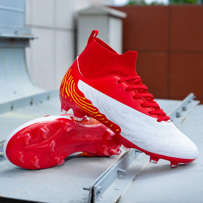 

Новые износостойкие футбольные бутсы унисекс с улучшенным отскоком, удобные, плотно прилегающие, с шипами