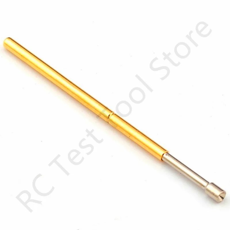 100PCS PL75-A2 Spring Test Probe Test Pin Pogo Pin PL75-A For Testing Circuit Board Length 33.35mm Dia 1.02mm Head Dia 1.30mm